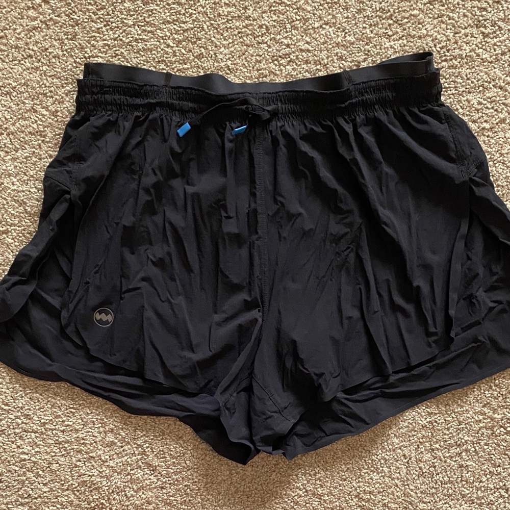 Janji Black multi running shorts